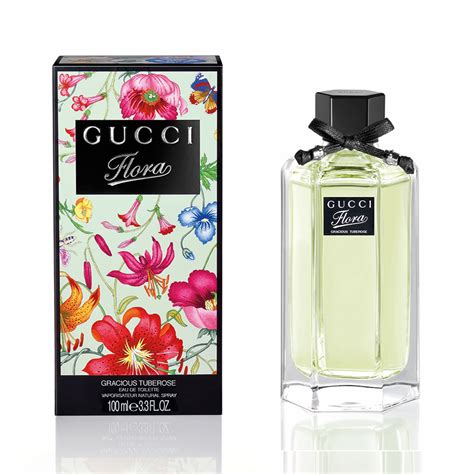 gucci flora gracious tuberose eau de toilette 100ml|flora by gucci reviews.